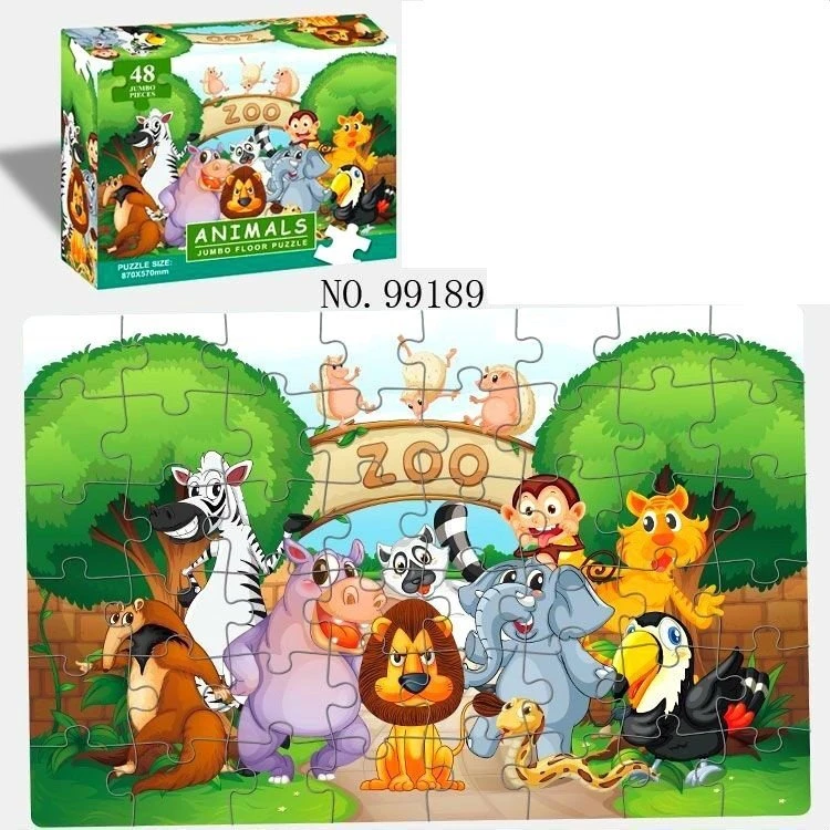 48-Piece Toddler Floor Puzzle best