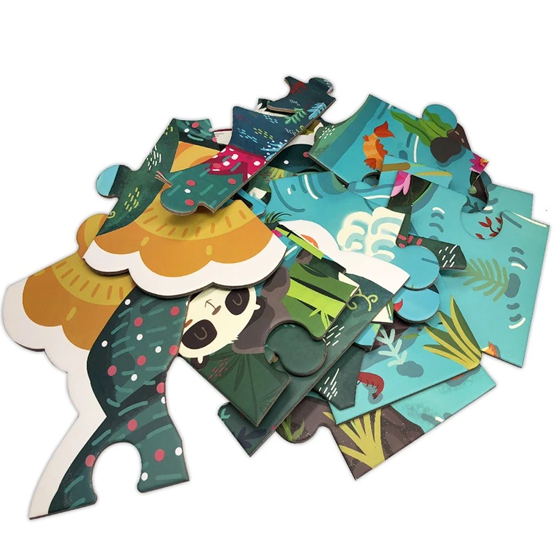 Quality display of jigsaw puzzle