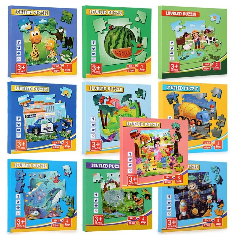 Cartoon Magnetic Puzzle Folding Book best