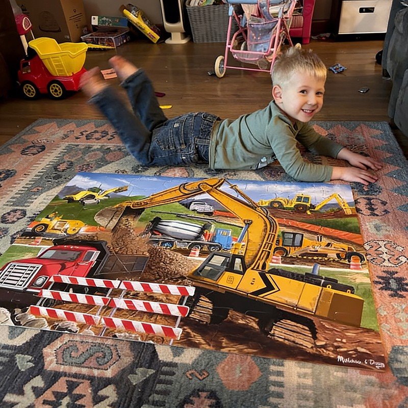 Construction Site Floor Puzzle best
