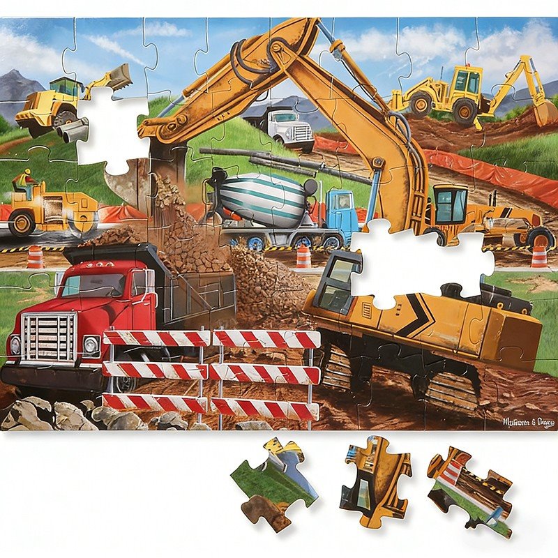 Construction Site Floor Puzzle factory