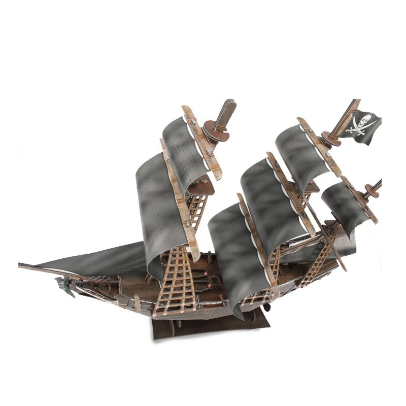 Full Color Sailboat 3D Puzzle factory