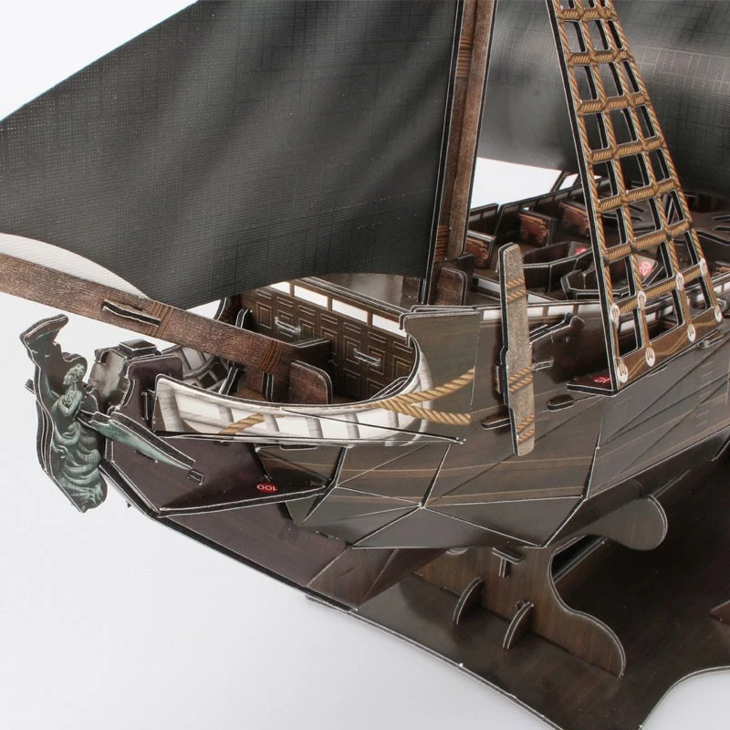 Full Color Sailboat 3D Puzzle high quality