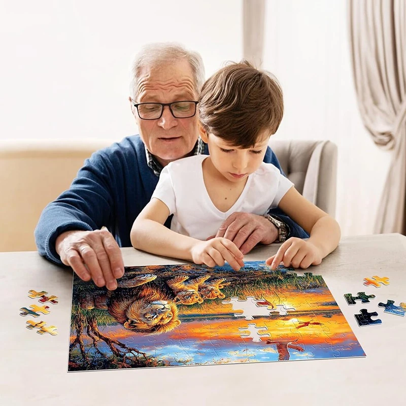 Fun 4-Pack 100-Piece Puzzles best