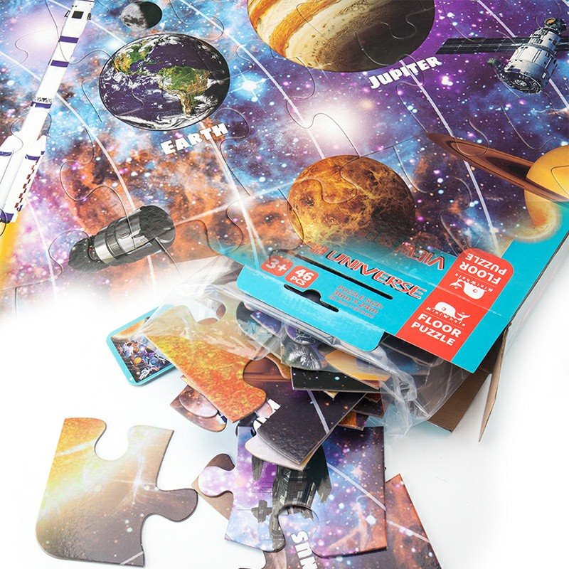 Quality display of jigsaw puzzle
