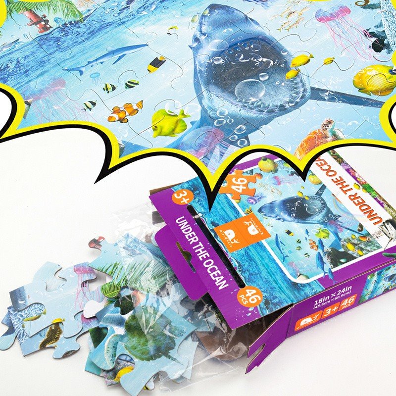 Quality display of jigsaw puzzle