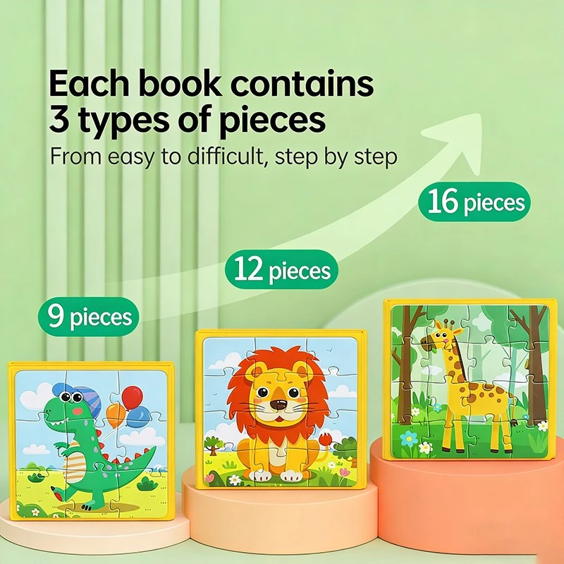 Kids Magnetic Puzzle Folding Book price