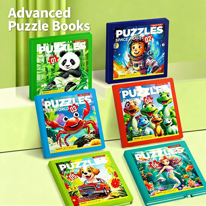 Magnetic Puzzle Folding Book high quality
