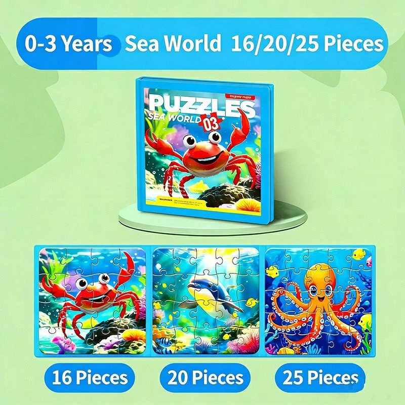 Magnetic Puzzle Folding Book best