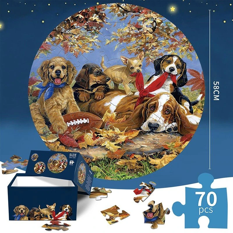 Round 70-Piece Floor Puzzle best