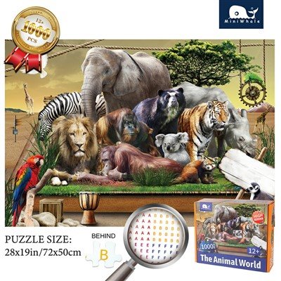 Animal Kingdom 1000-Piece Jigsaw Puzzle