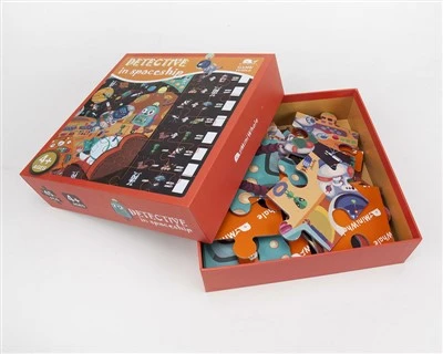 Cartoon Space Adventure Puzzle