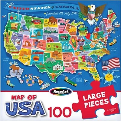 Explore The USA Map Puzzle