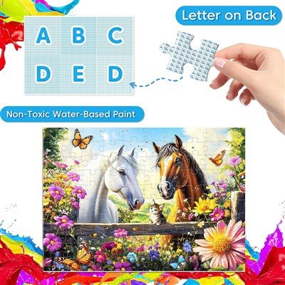 Fun 4-Pack 100-Piece Puzzles