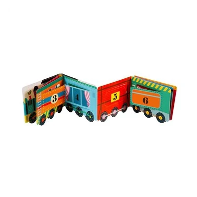 Number Train Interactive Lift Flap Board Book