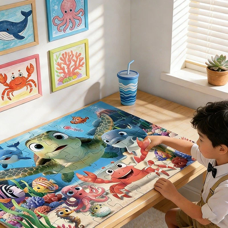 Underwater World Flat Jigsaw Puzzle suppliers