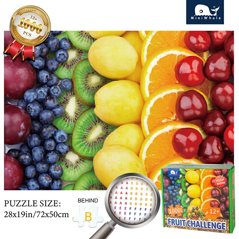 Vibrant Fruit 1000-Piece Jigsaw Puzzle