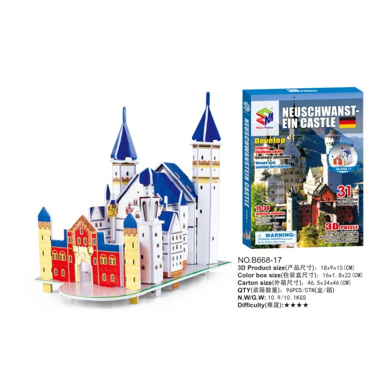 World Famous Architecture 3D Puzzle high quality
