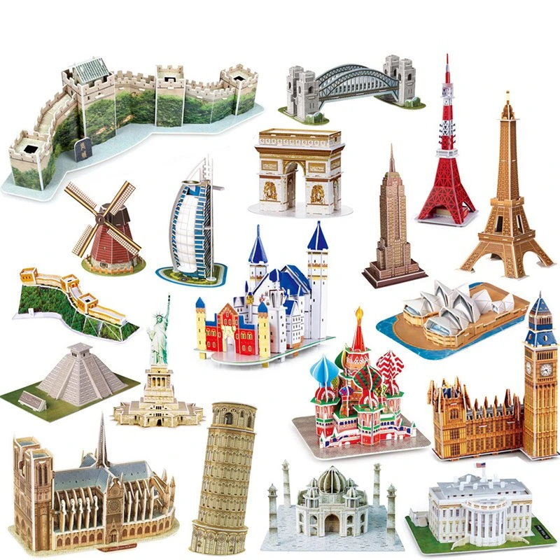 World Famous Architecture 3D Puzzle